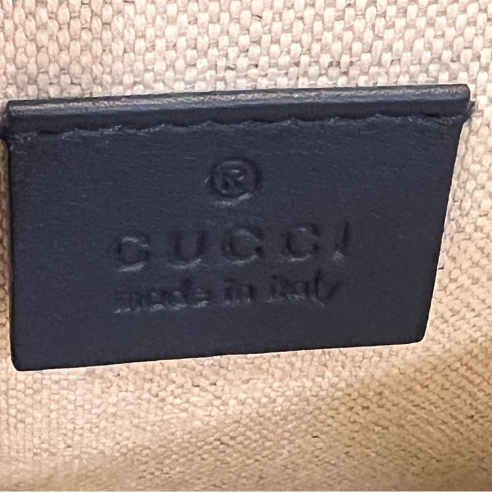 Gucci Dionysus Red, White, and Blue Designer Bag with Bee Embellishment - Picture 5 of 10